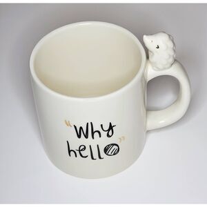 Disney Parks Animal Kingdom Mug Porcupine Handle Ceramic 4" Cute Wildlife Coffee